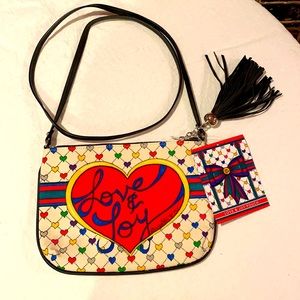 NWT Brighton Love & Joy Pouch Purse
